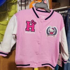 Hello Kitty Pink and White Kids Jacket
